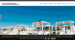 Desktop Screenshot of frontemaresardinia.com